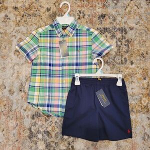 NWT Polo Ralph Lauren Boys Outfit- 5T